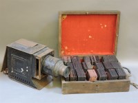 Lot 201 - A magic lantern and slides