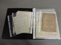 Lot 86 - Ephemera relating to the Scudamore family