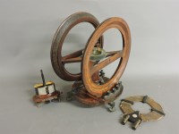 Lot 169 - A Victorian Helmholtz type tangent galvanometer