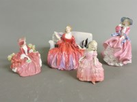 Lot 157 - Four Royal Doulton figures