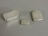 Lot 79 - A silver vesta