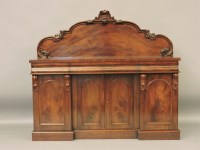 Lot 624 - A Victorian mahogany sideboard