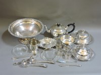 Lot 94 - An Edwardian silver bon bon dish