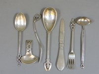 Lot 72 - Danish silver
