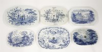Lot 45 - Six pottery Drainers
