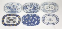 Lot 48 - Six pottery Drainers