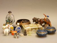 Lot 137 - Seven modern Chinese snuff bottles