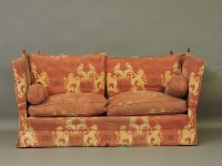 Lot 436 - A Knole type settee