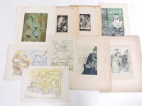Lot 378 - George Duday (Hungarian 1907-1990)
TIMON OF ATHENS IX/I
Two woodcuts