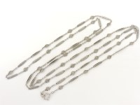 Lot 1A - An early 19th century guard chain