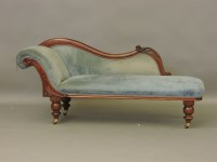 Lot 446 - A Lancashire Odd Chair Company chaise lounge