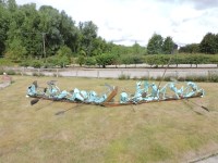 Lot 536 - 'The Boat Race - A Calamitous Collision'