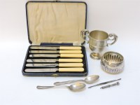 Lot 60 - A Victorian Irish silver twin handled cup