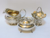 Lot 63 - A silver sugar box
