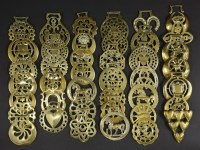 Lot 136 - Forty horse brasses