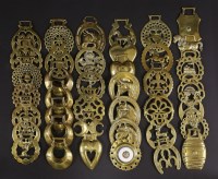 Lot 138 - Forty horse brasses