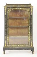 Lot 483 - An ebonised