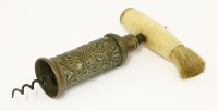 Lot 58 - A Thomason-type corkscrew