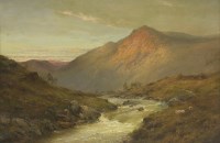 Lot 256 - Alfred De Breanski Snr. (1852-1928)
'THE SHIEL VALLEY'
Signed l.l.