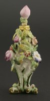 Lot 35 - A Chelsea gold-mounted porcelain scent bottle