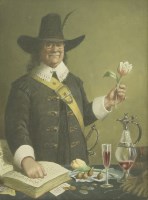 Lot 231 - John Leigh-Pemberton (1911-1997)
PORTRAIT OF JOHN MARSHAM TOWNSHEND AS A DUTCHMAN