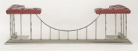 Lot 410 - A steel club fender