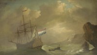 Lot 215 - Manner of Willem van de Velde