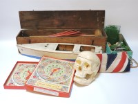 Lot 225 - A miniature croquet set