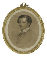 Lot 185 - George Richmond RA (1809-1896)
PORTRAIT OF THE REVEREND ALFRED NATHANIEL HOLDEN CURZON