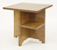 Lot 131 - An Art Deco square coffee table