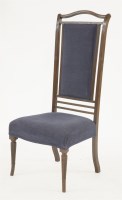 Lot 69 - A Victorian rosewood nursing chair