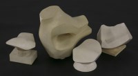 Lot 435 - A plaster sculpture