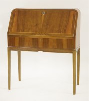 Lot 411 - A drop-front bureau