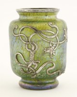 Lot 54 - A Loetz iridescent glass vase