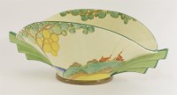 Lot 98 - A Clarice Cliff 'Secrets' pattern vase