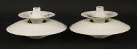 Lot 439 - A pair of Louis Poulsen PH5 hanging light pendants