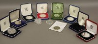Lot 68 - Seven silver proof Royal commemorative crowns
