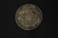 Lot 18 - Two George III countermarked dollar