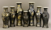 Lot 428 - Seven baluster vases