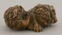 Lot 411 - An attractive bamboo Carving