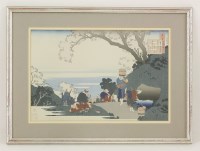 Lot 398 - Five woodblock Prints