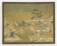 Lot 506 - A gouache painting