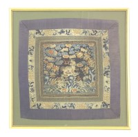 Lot 250 - An embroidered Fifth Military Rank Badge