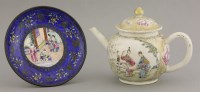 Lot 89 - A finely enamelled Teapot