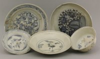 Lot 28 - Blue and white