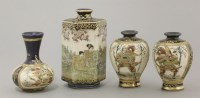 Lot 348 - Four 'Satsuma' Vases