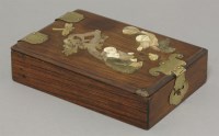 Lot 215 - A hongmu Cosmetics Box