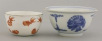 Lot 438 - A blue and white tea bowl