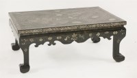 Lot 419 - A Korean inlaid Low Table
