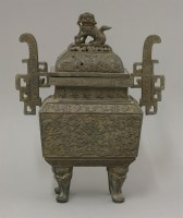 Lot 162 - An unusual Fang Ding